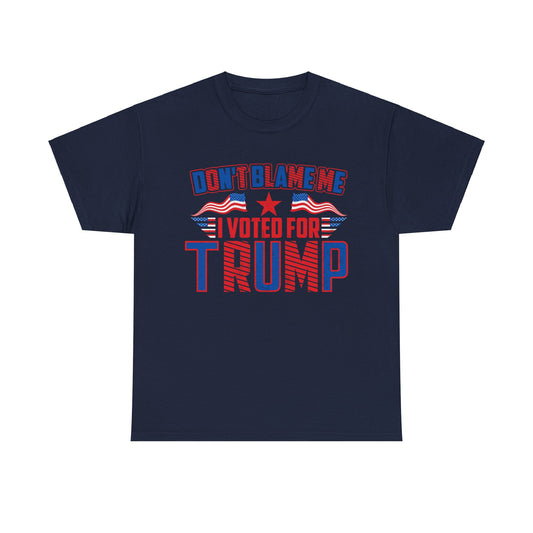 "I Voted for Trump Men's Shirt: Proudly Display Your Support!"