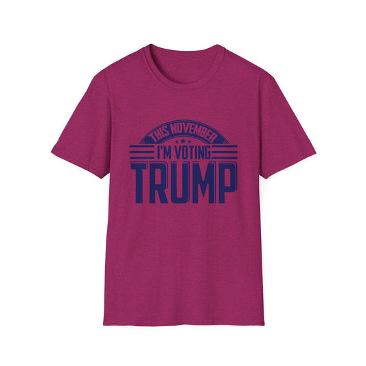 "This November I Am Voting Trump Women's T-Shirt: Make Your Voice Heard!