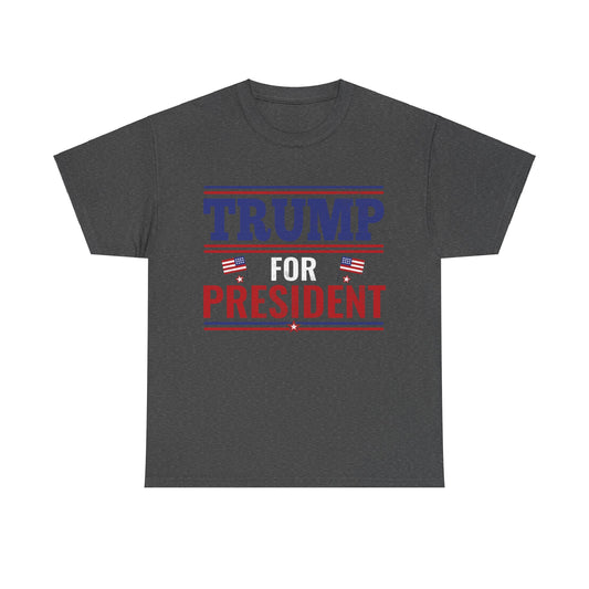 "Trump for President Men's T-Shirt: Make America Great Again!"