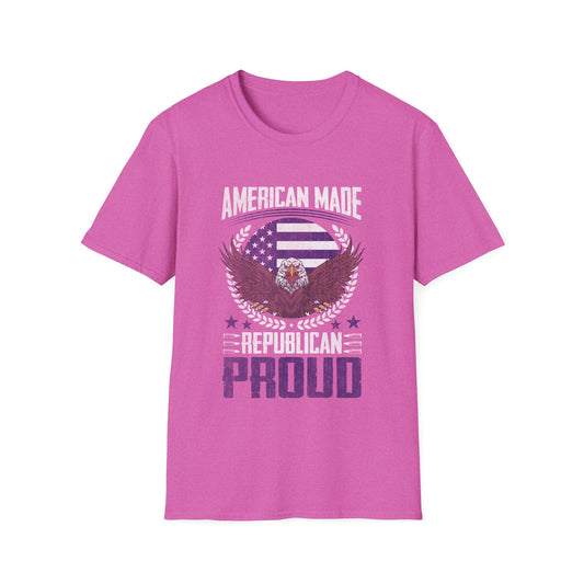 "American Made Republican Proud Women's T-Shirt: Show Your Patriotism!"