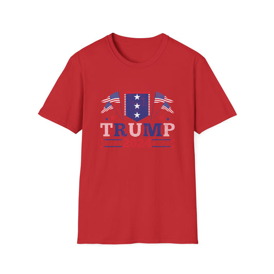 "Trump 2024 Women's T-Shirt: Support the Future in Style!"